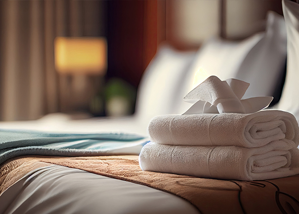Asciugamano dell'hotel