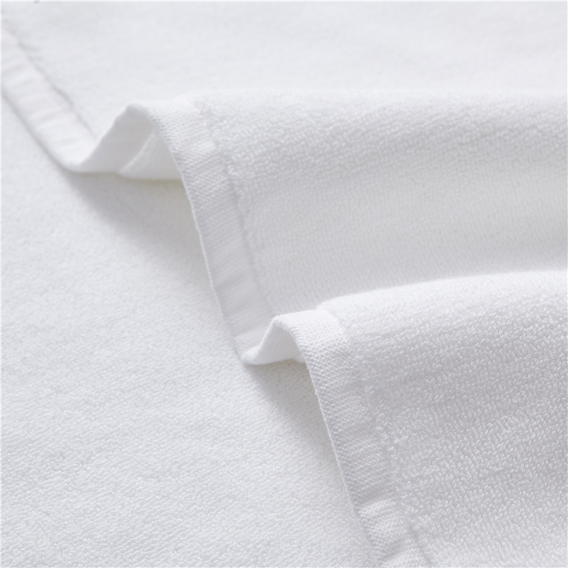 Tappetino da bagno in cotone 100% bianco tinta unita 32S Tappetino da bagno in cotone 100% bianco tinta unita 32S