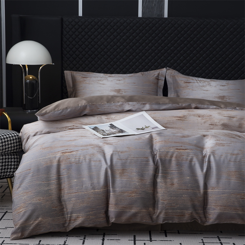 Set biancheria da letto con stampa digitale dal nuovo design in cotone 100 pezzi Set biancheria da letto con stampa digitale dal nuovo design in cotone 100 pezzi