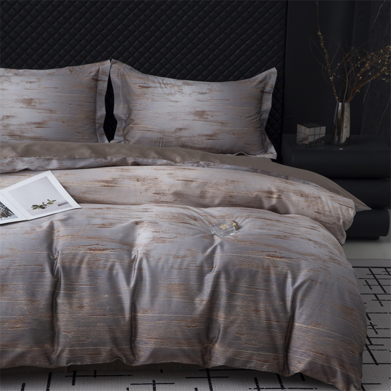 Set biancheria da letto con stampa digitale dal nuovo design in cotone 100 pezzi Set biancheria da letto con stampa digitale dal nuovo design in cotone 100 pezzi