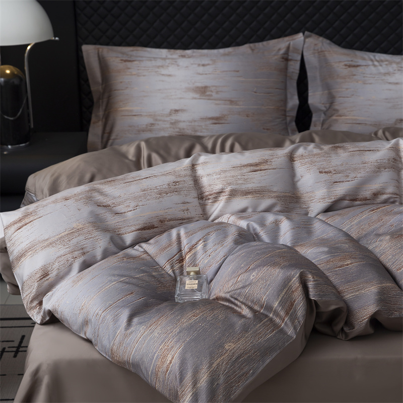 Set biancheria da letto con stampa digitale dal nuovo design in cotone 100 pezzi Set biancheria da letto con stampa digitale dal nuovo design in cotone 100 pezzi