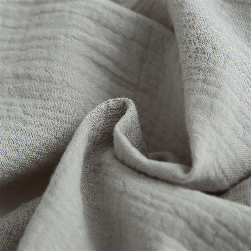 Set di biancheria da letto super morbido in tessuto di cotone 100% garza a doppio strato Set di biancheria da letto super morbido in tessuto di cotone 100% garza a doppio strato